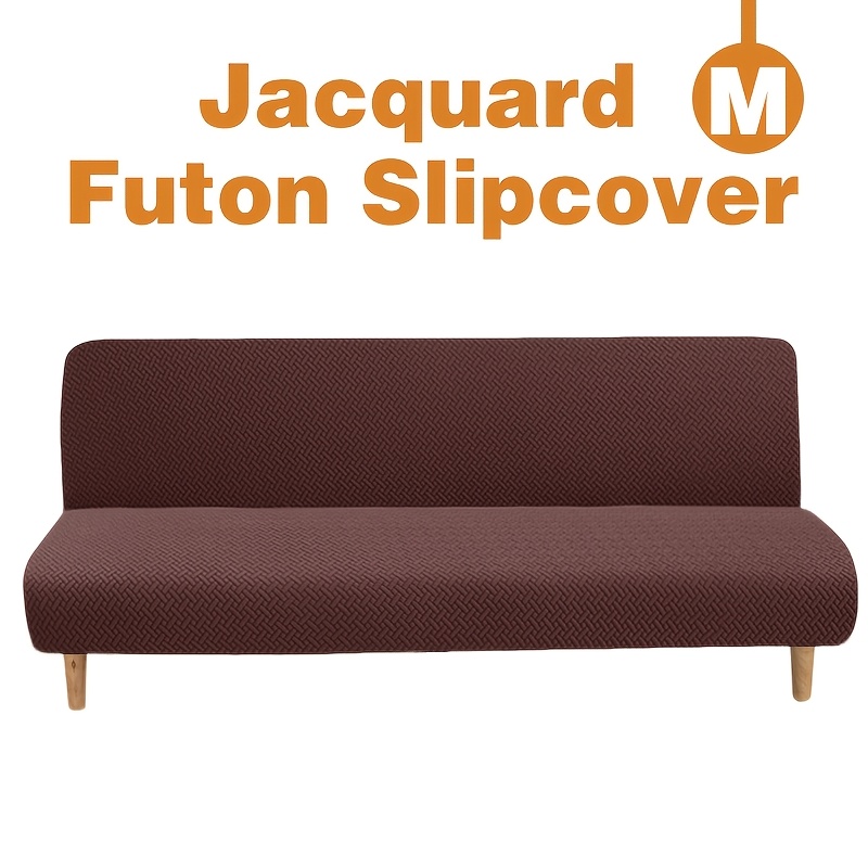 TEMU 1pc T-shaped Jacquard Sofa Bed Cover, Protective Cover For S/m/l Sofa Beds