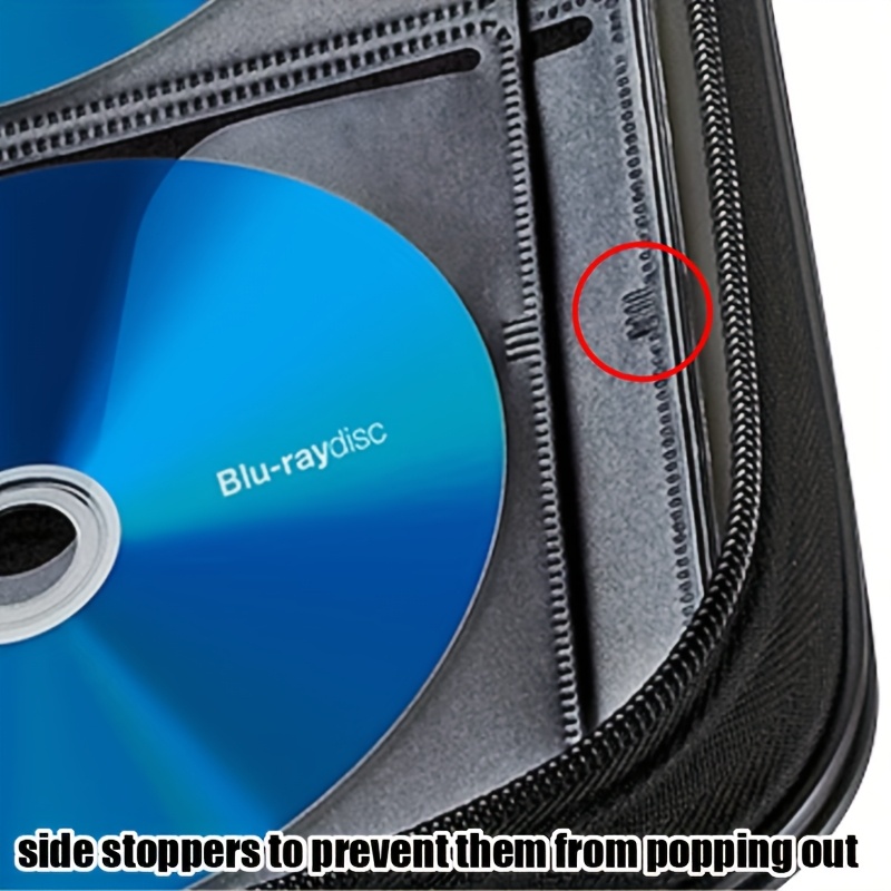 cd dvd case dvd cd semi hard case cd dvd storage case - Temu Oman