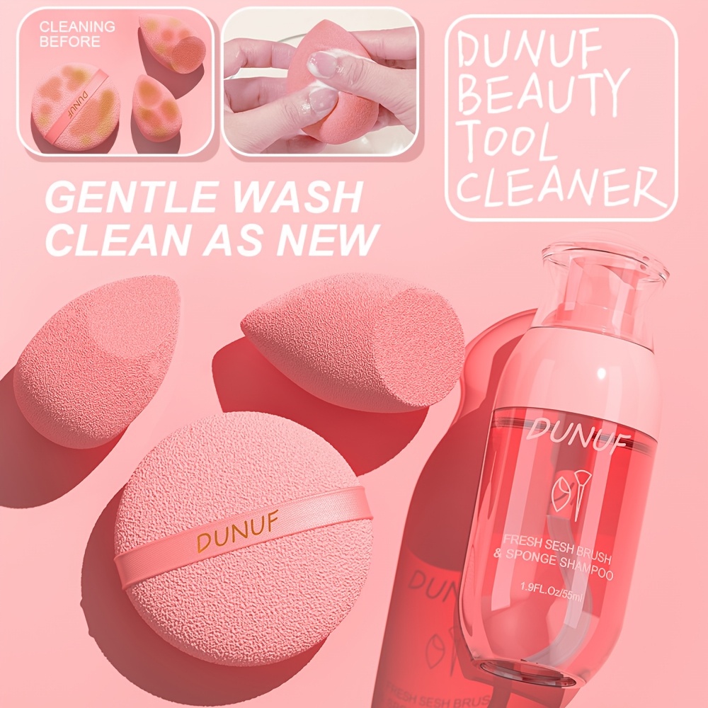     designed for cleaning makeup brushes beauty blenders and makeup   automatic deep cleaning with uv drying suitable for   hardto   tools and beauty styling products timer   and with a stand details 4