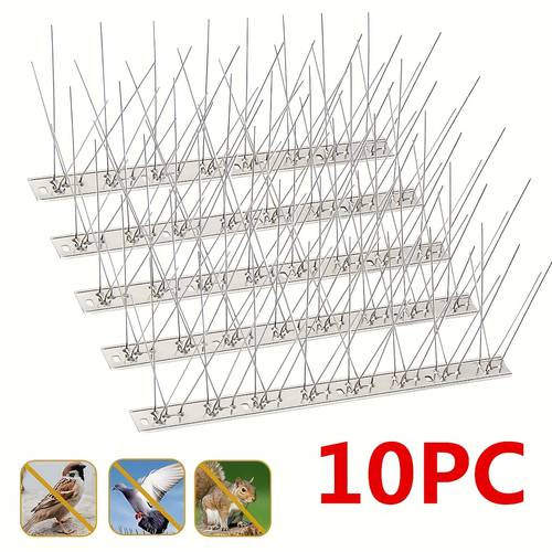 item picture sturdy stainless steel bird spike set a long lasting and bird system providing for fences rooftops and