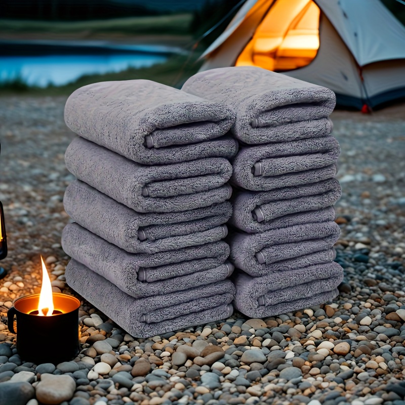 1pc, Extra Thick Towel Bath Towel Washcloth Square Towel, Super Soft and Highly Absorbent Towel, for Bathroom, Gym, Shower, Hotel, Spa, Ideal Home Supplies, Fitness Essentials, Suitable for Home, Outdoor, RV, Back to School, as a gift
