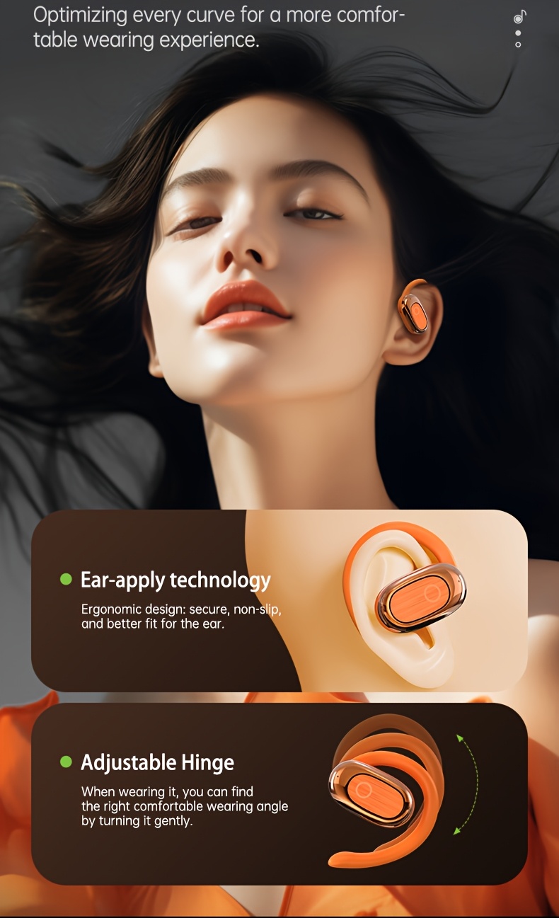 Acer'S Brand New And Authentic Open-Ear Wireless Headphones Feature an Air Conduction Design That Doesn'T Go Inside The Ear, Perfect for Sports, with a Large Battery And Extended Standby Time