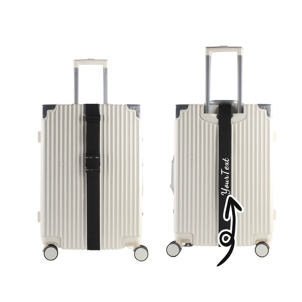 TEMU Straps, Custom Name Luggage Straps, Nylon Luggage Straps In Various Colors With Names, Luggage Identifiers, Straps To Secure Luggage , Luggage