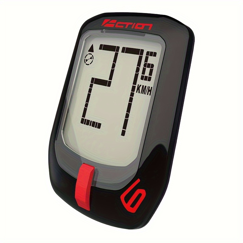

Waterproof Bicycle Speedometer For Sports Outdoor Riding, Lcd Display Numbers Computer Speedometer For Cycling