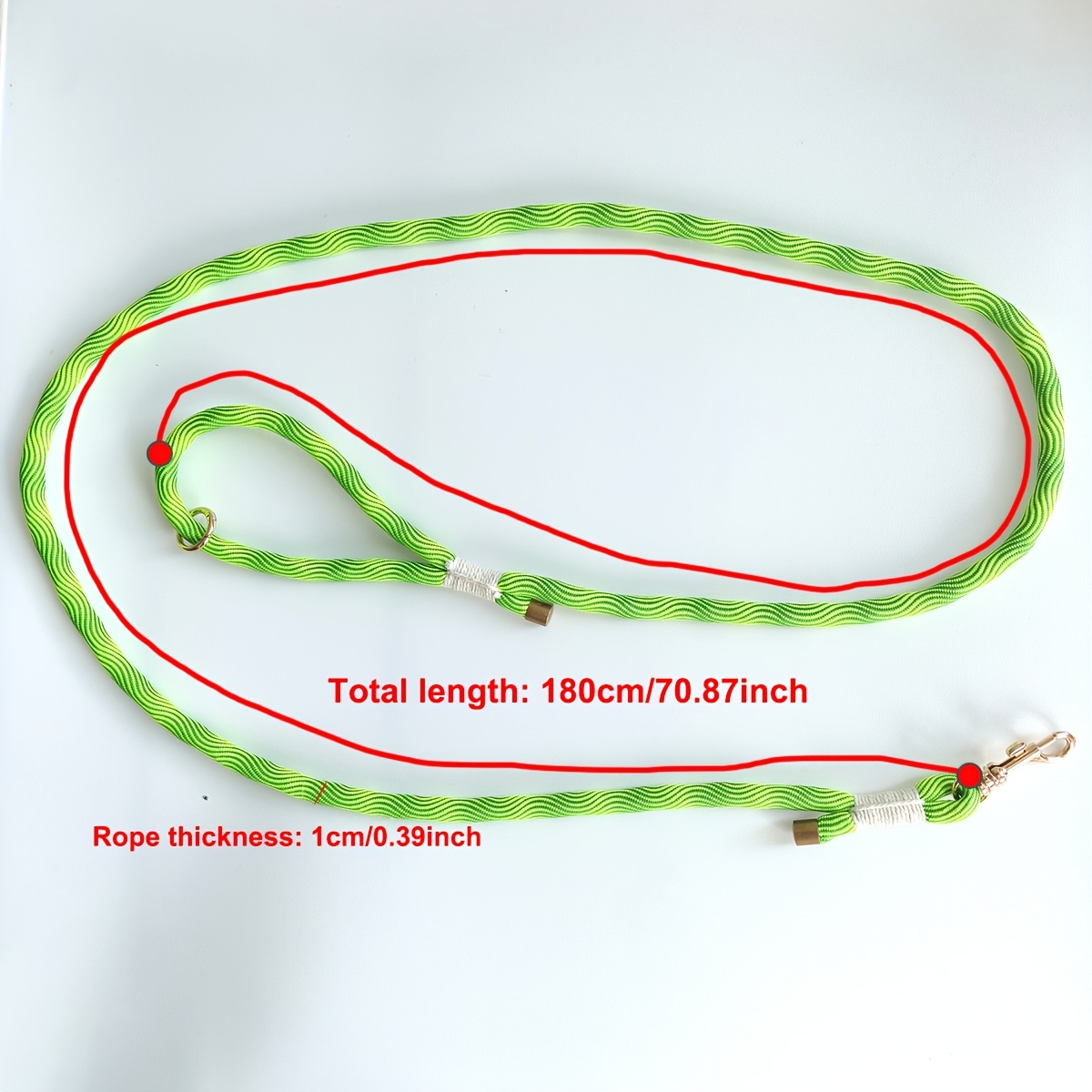 Thickened Round Rope Dog Walking Lead for All Sizes
