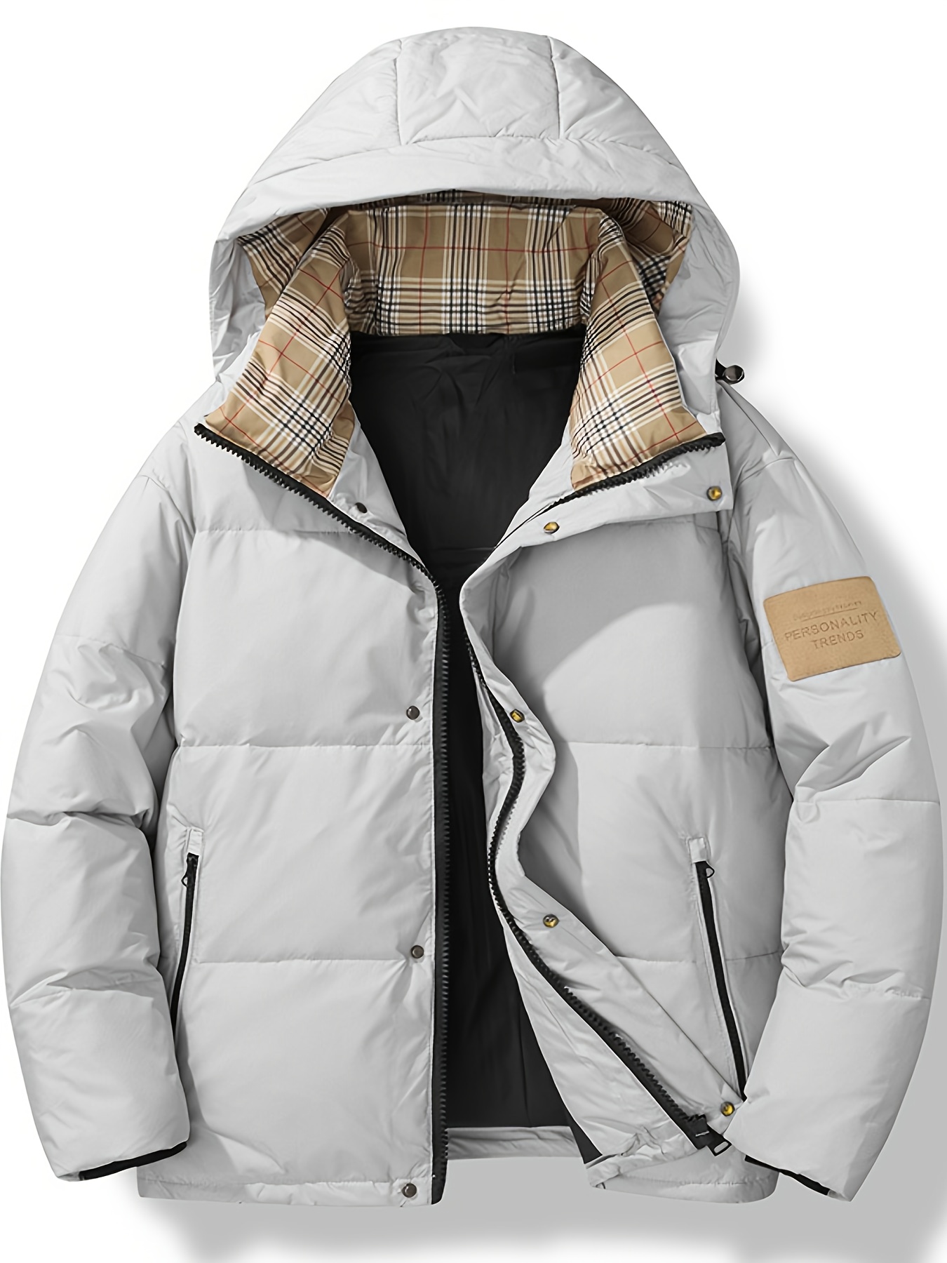 Men's Stylish Hooded Down Jacket for Winter
