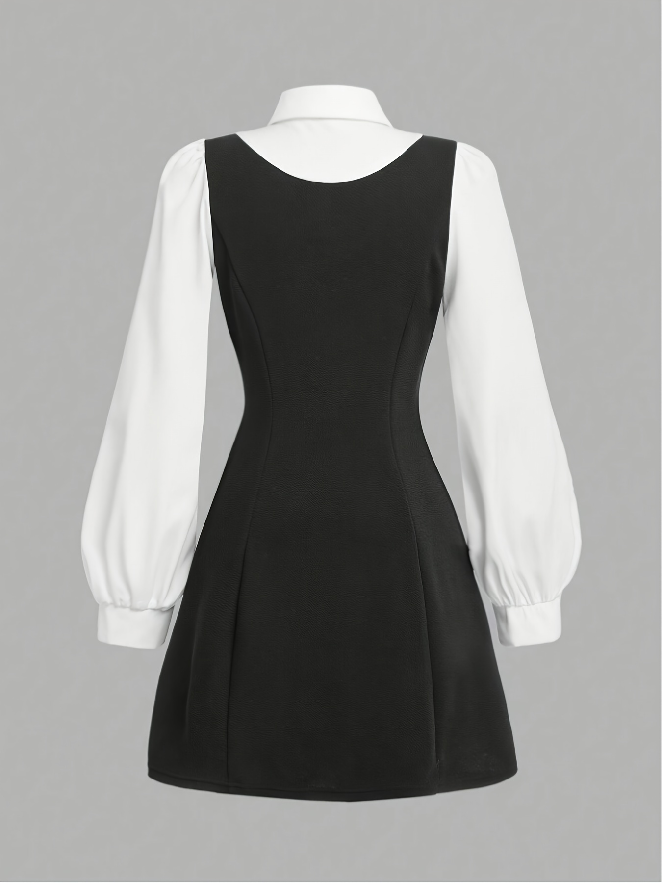 white christmas dresses Asymmetrical Printed Midi Dress with Neck Tie