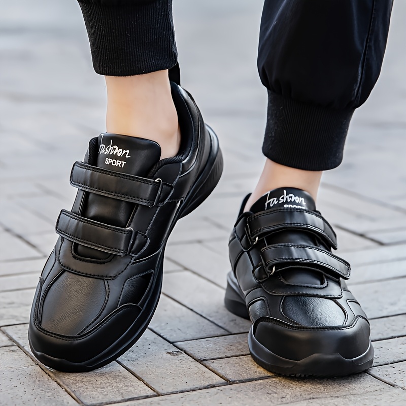 Men's Sneakers In Plus Sizes 41-48, Md Sole, Microfiber, Double , For , Outdoor Low-top Shoes
