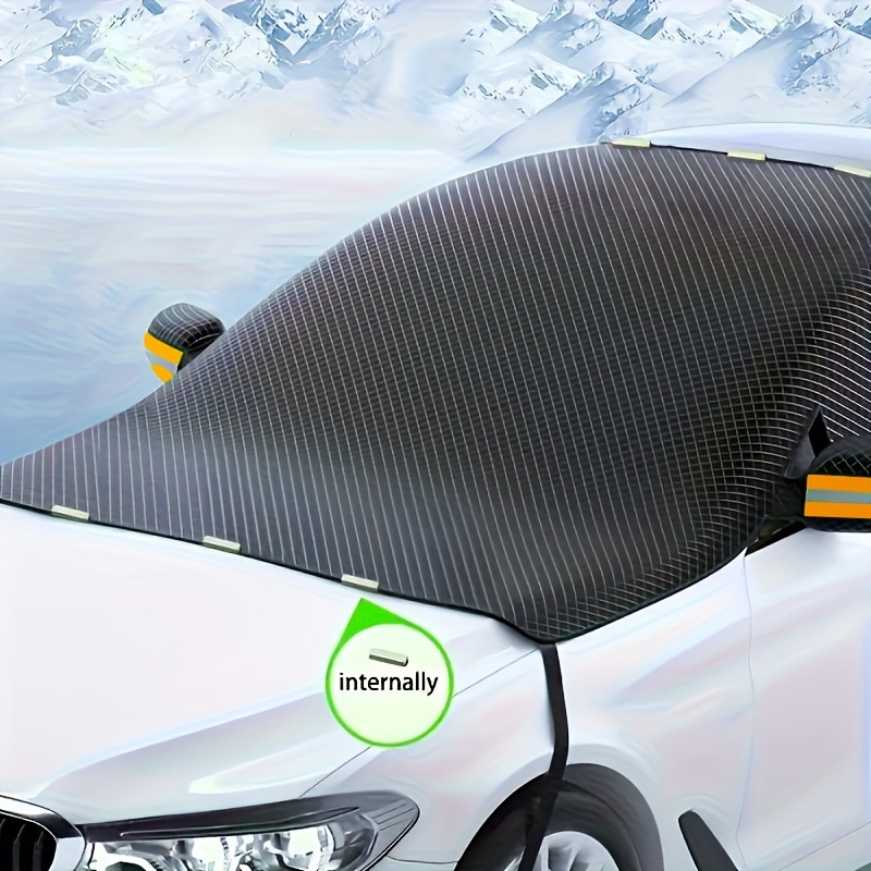 

Winter Car Windshield Cover - Snow & Frost Protection, Fits Most Models