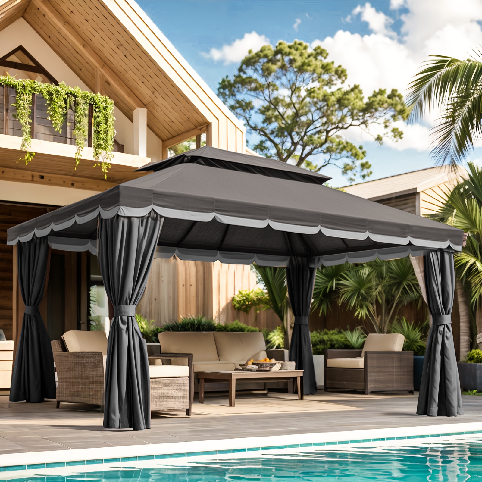 

10' X 13', Net And Curtain, For , , And , And