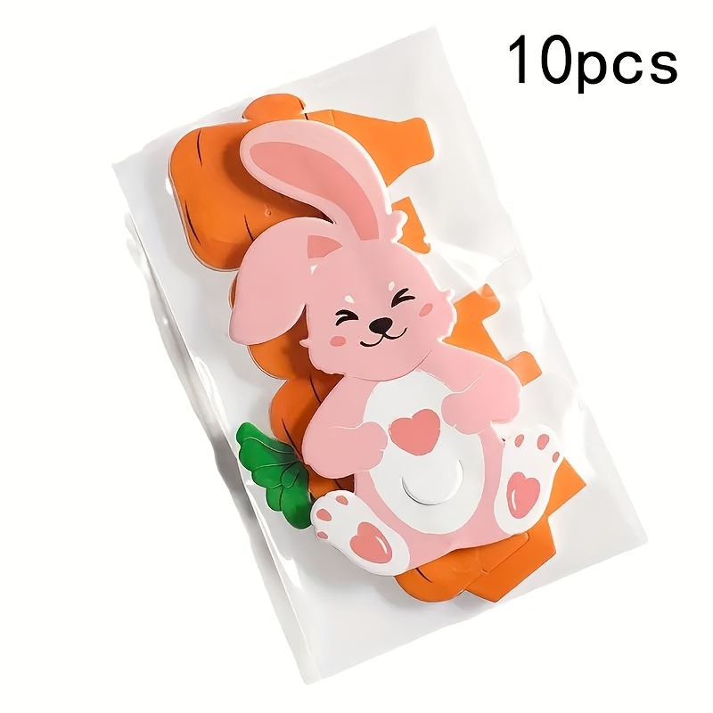 10 piezas Caja de Diseño 3D de Conejo y - Cajas de Papel, Cajas de Regalo de Pascua, Caja de Dulces Divertida,…: retailer-supplied image