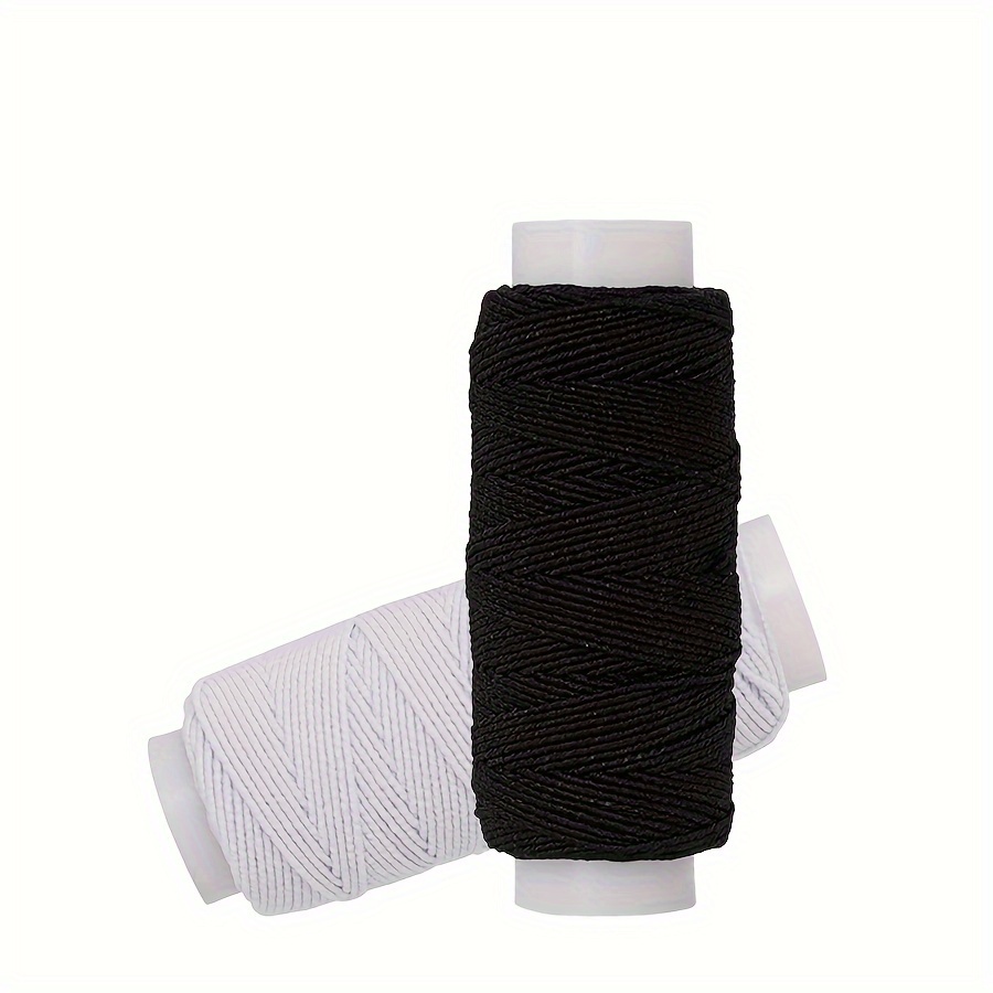 TEMU Filo da cucito elastico ad elasticit� da 0,5 mm - Poliestere ultra fine per cucito di elastiche e forniture per , /, 20 di lunghezza