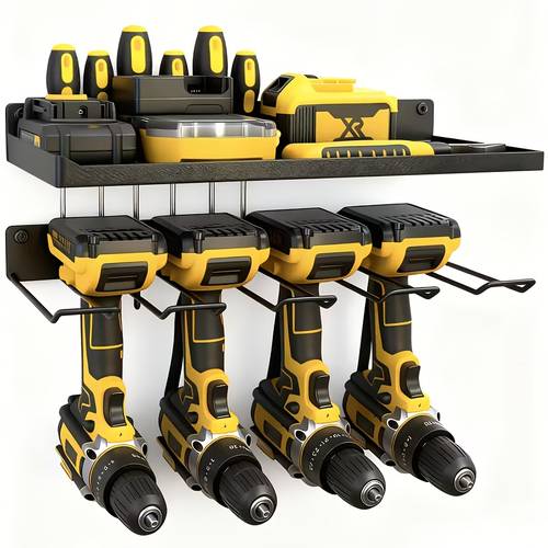 wall mounted power tool storage rack garage tool storage rack and storage rack with screw rack pliers rack 4layer8drill 3layer7drill 4layer4drill 2layer4drill a storage racks