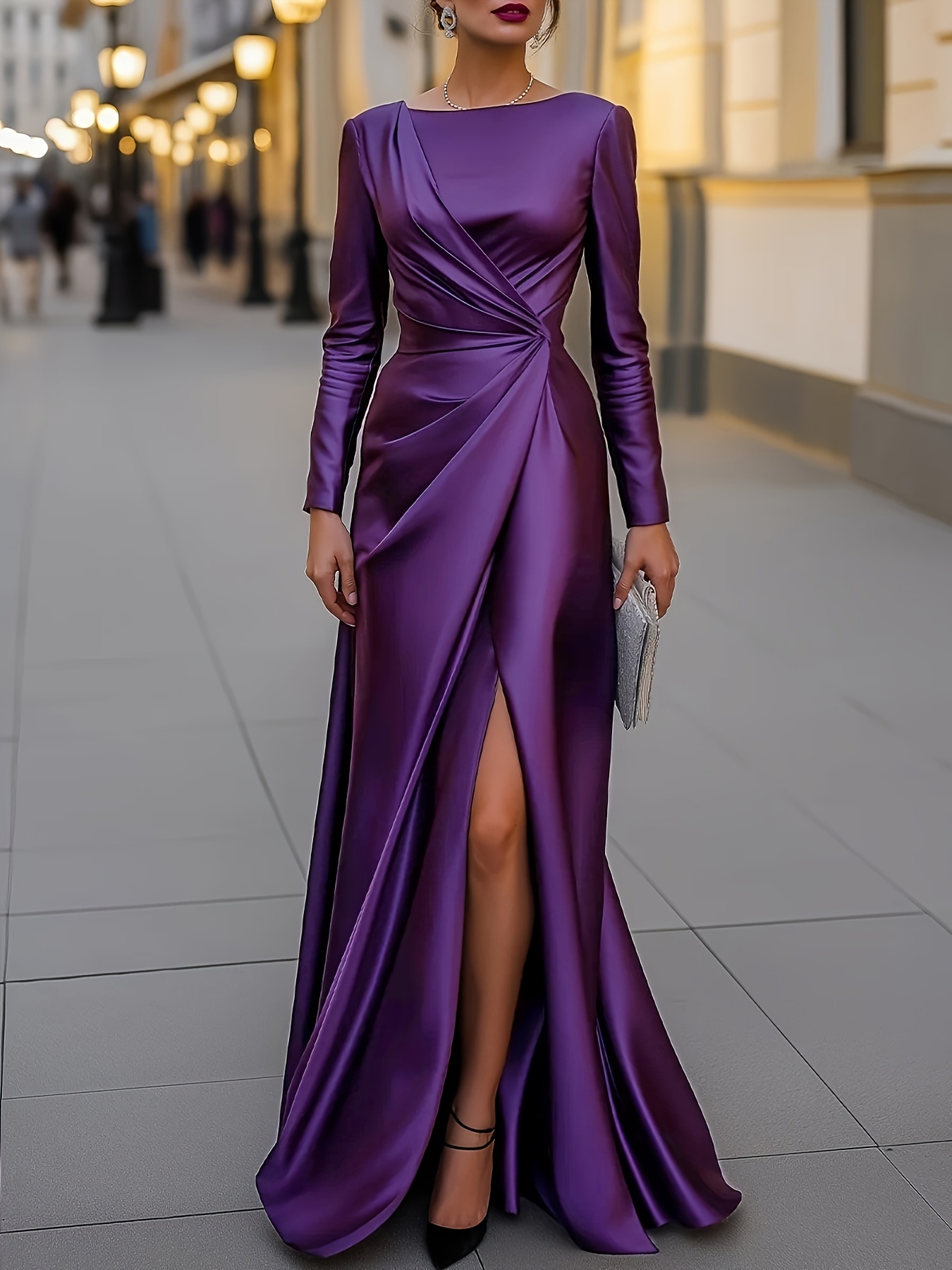 elegant evening dresses for women sold on Temu United States