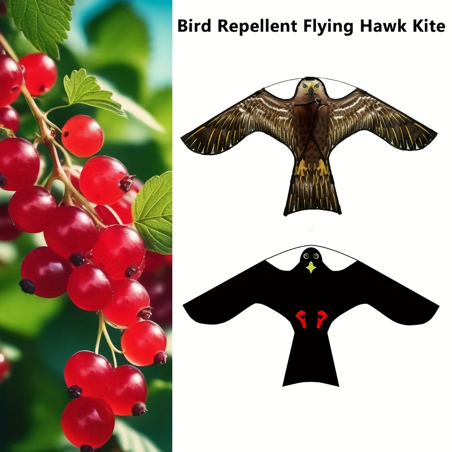   shaped   repellent with reflective sequins for garden   pest control outdoor use simulated bird   kite