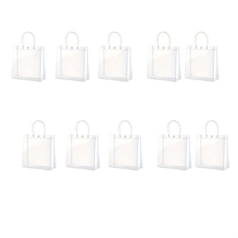 E-shop Geschenk für Sie/Ihn 10 Stück Geschenktüten, wiederverwendbare Handtaschen, geeignet für Geschenke für Partys, Hochzeiten und Geburtstage