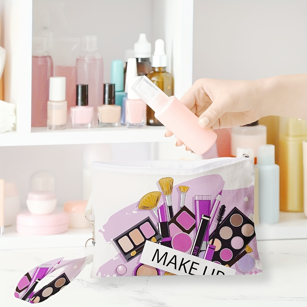 sublimation cosmetic bags (including makeup bag wristband) Temu