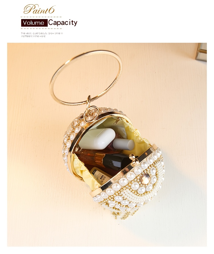 Clutch held up close