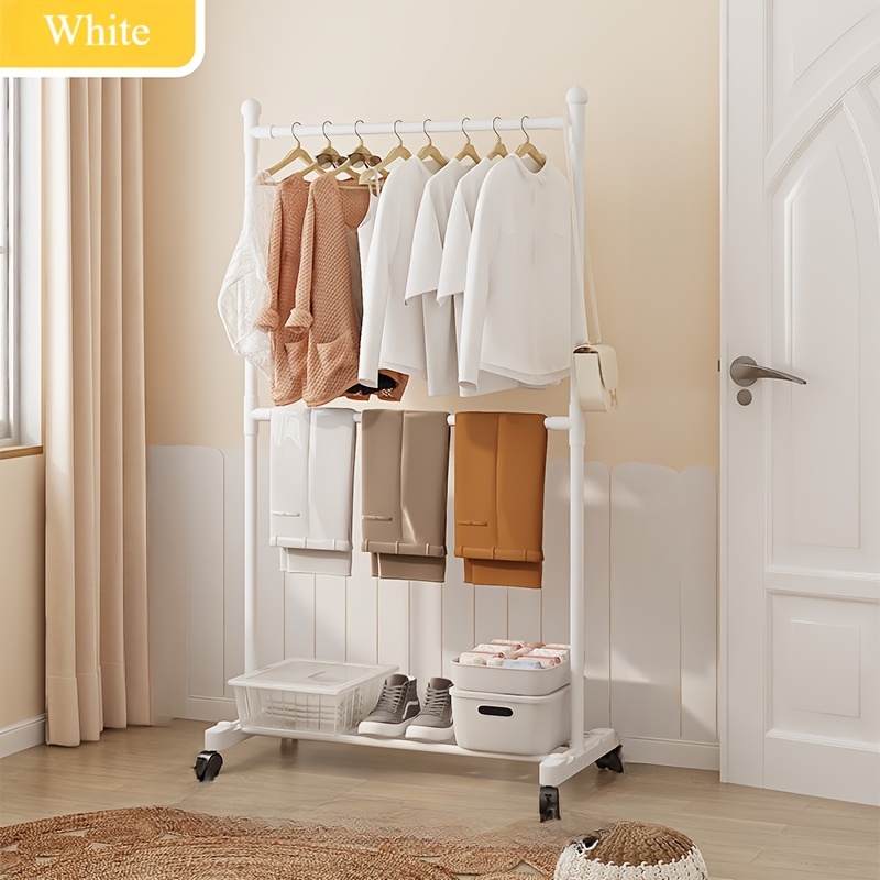 TEMU Drying Rack Indoor Household Bedroom Hanging Clothes Balcony Drying Clothes Rack