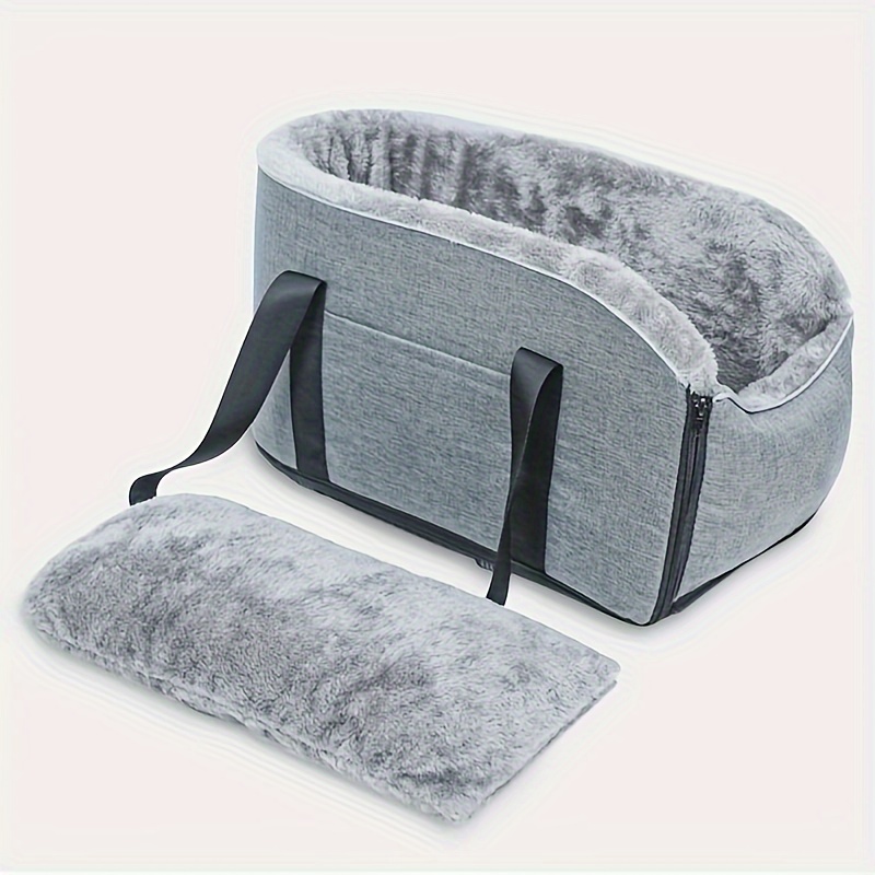 1pc Console Armrest Nest Car Dog Bed Cat Bed Pet Bag Removable Outer Handbag