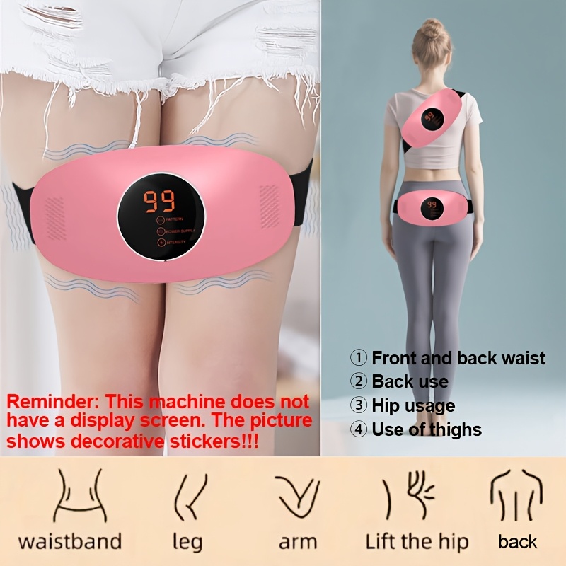 Un masajeador eléctrico portátil para la cintura, diseñado para ejercicios  de cintura, equipo de fitness abdominal y dispositivos de entrenamiento, qu
