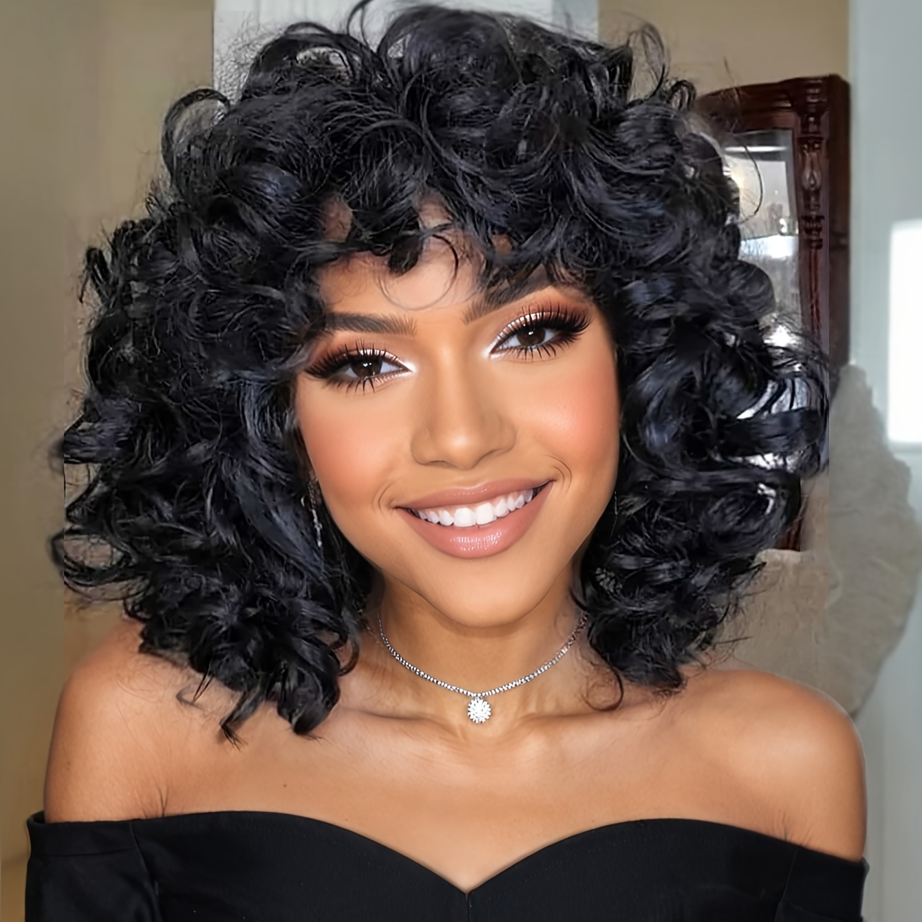 ショートカールウィッグ （フォンテーヌ ウィッグ ショートカール  