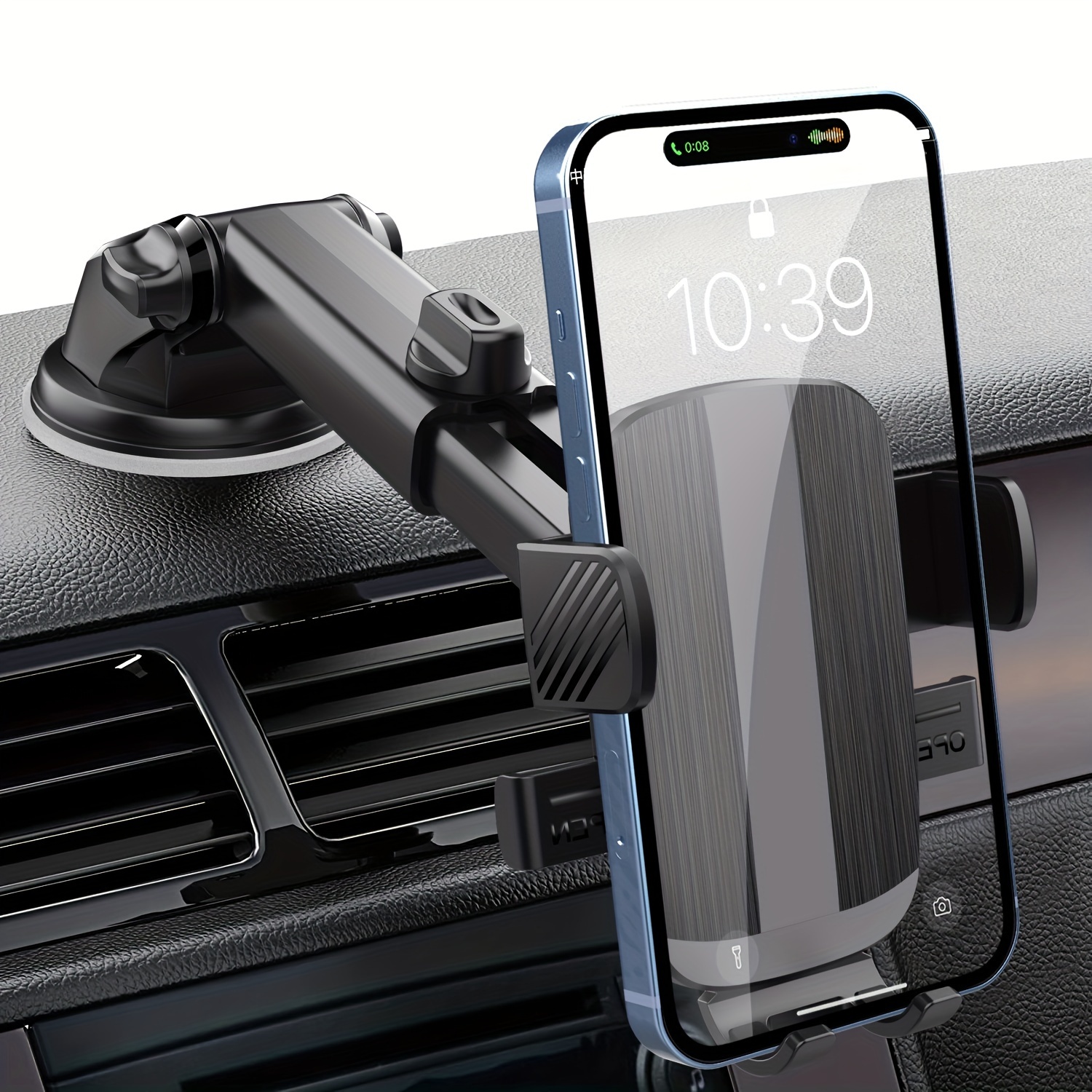 

Suction Cup Phone Holder Dashboard, Universal Dashboard Suction Cup Car Phone Mount With Strong Sticky Gel Pad