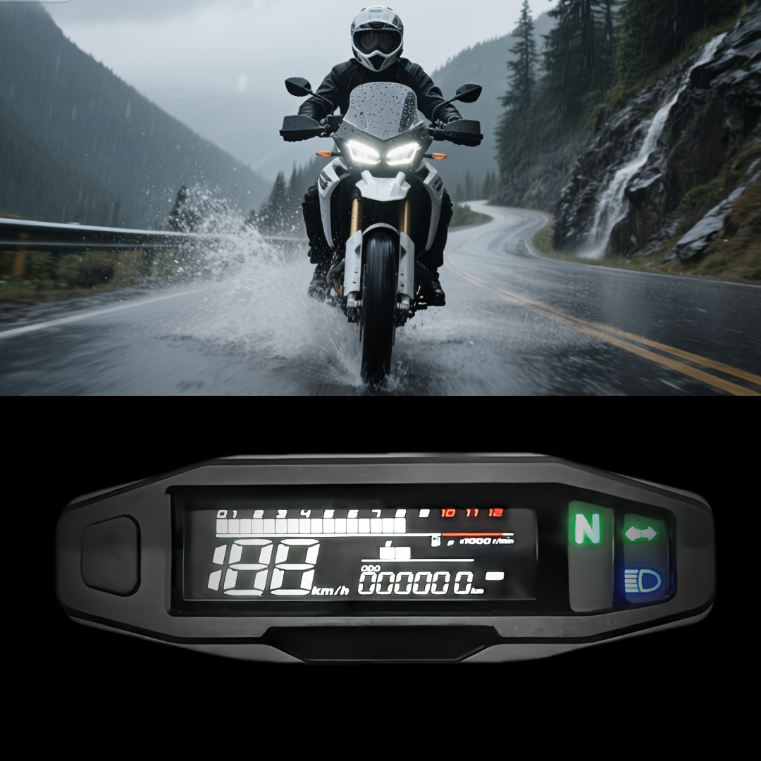 Nov Model Motoristični Merilnik Hitrosti Digitalni Zaslon Armaturna Plošča Merilnik Hitrosti Merilnik Razdalje Moto Millero Velocimeter