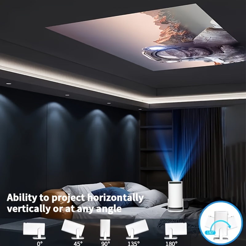 Portable Mini Projector Compatible Ios Windows