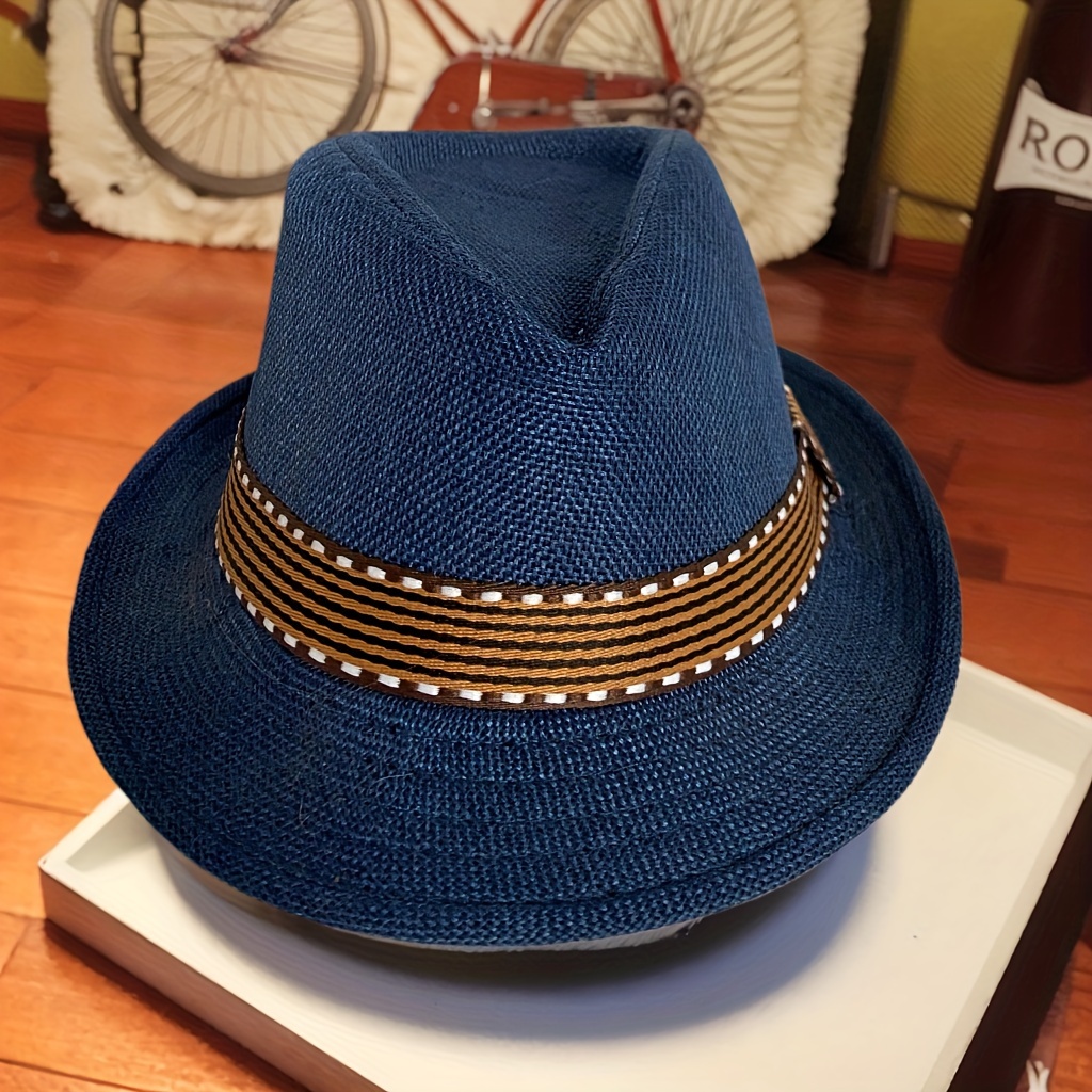 

' Jazz - Cotton , Handcrafted Sun Hat With British Style, Family & Gifts