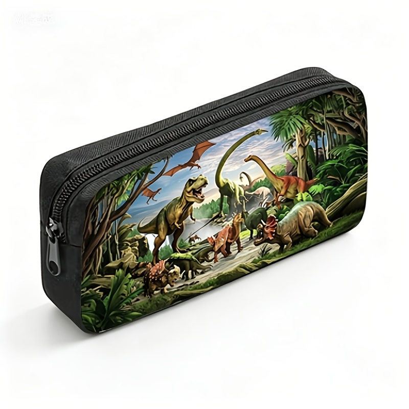 TEMU 1pc, Single-layer Pencil Case, Large-capacity Pencil Case With Theme, Easy Design, Suitable For Storing School Supplies, Storage Of Items, Party