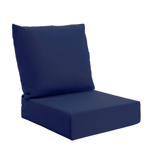 outdoor patio chair cushion replacement with portable handles and ties fade resistant seat pad for dining chairs and sofa chair not included