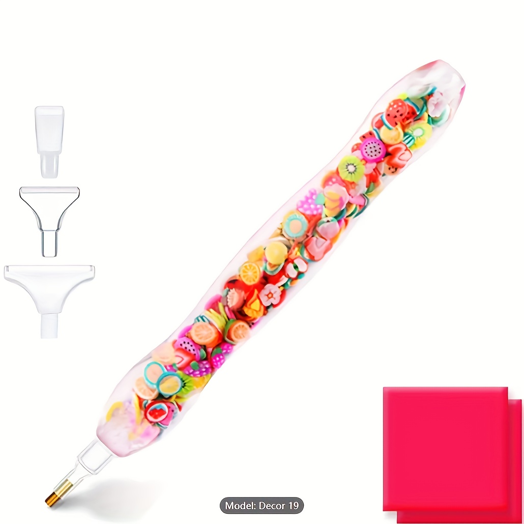 E-shop Malerei Bohrer Perlen Stift Zubehör Werkzeugset für Erwachsene, 5D Diamond Painting Bohrer Stift Stylus Tips Köpfe