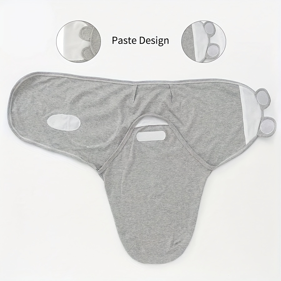 2pcs Baby Swaddle Set with Hat, Soft And Cute Baby Swaddle Blanket, Suitable for 0-6 Months, Easy Wrap Swaddle, Baby Wrap Blanket, Christmas, Halloween, Thanksgiving, Easter Gift