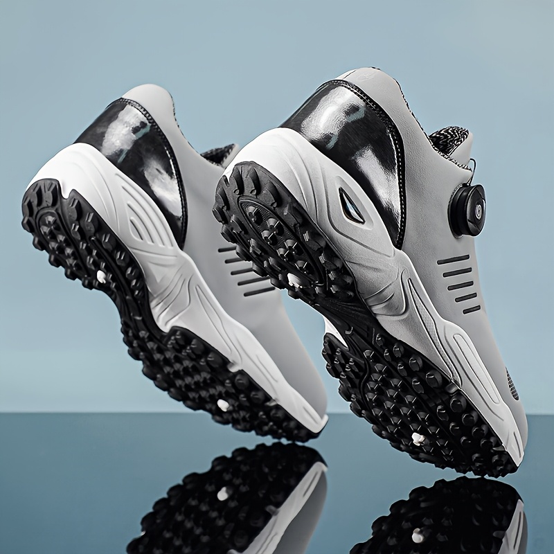 mens golf shoes non slip wear resistant professional sneakers
