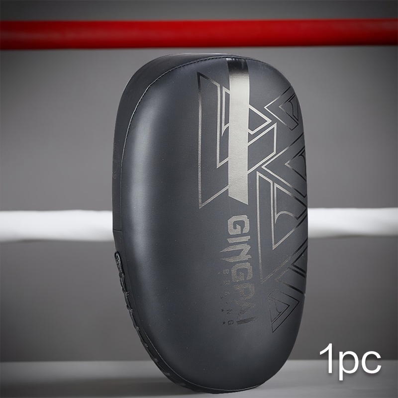Gingpai Professional Muay Thai & Taekwondo Training - Pu Material, Curved Design For Kickboxing & Boxing Practice
