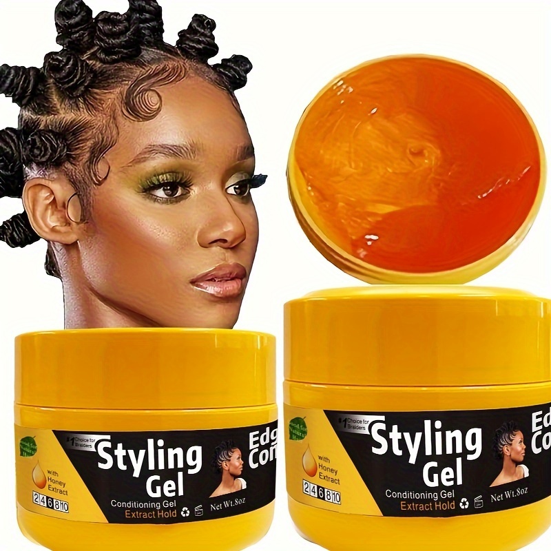 1 Bottle 100g Hair Braiding Gel, Anti-Frizz And Moisturizing Hair Styling  Gel For Braiding Hairstyles