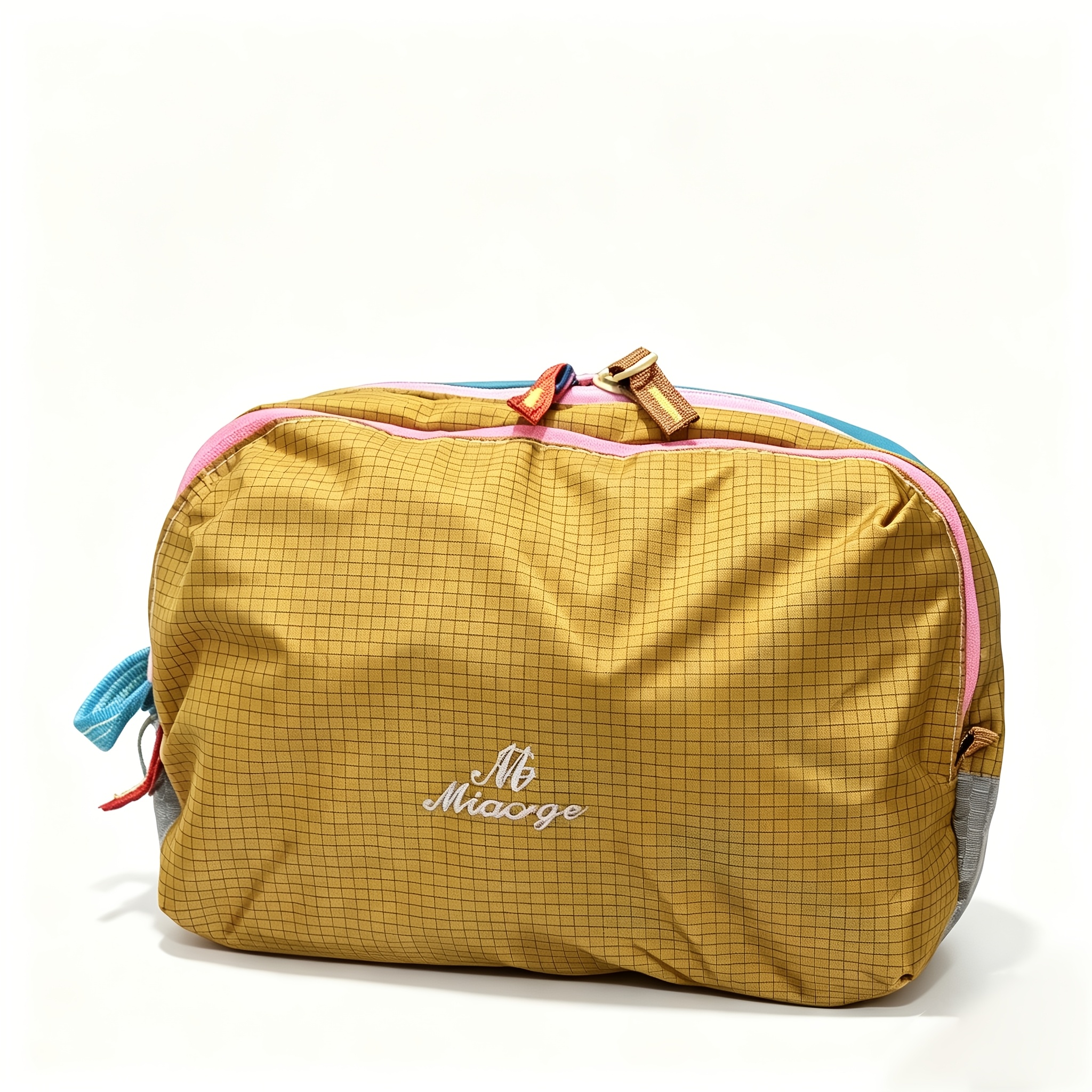 TEMU 1pc Sac de Cosmétique de Voyage Noël Dopamine Couleur Multifonctionnel Sac de Toilette Sac de Rangement Cosmétique Portable