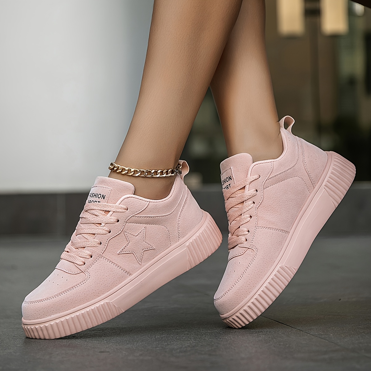 baskets légères à lacets femmes motif violettes Temu Canada