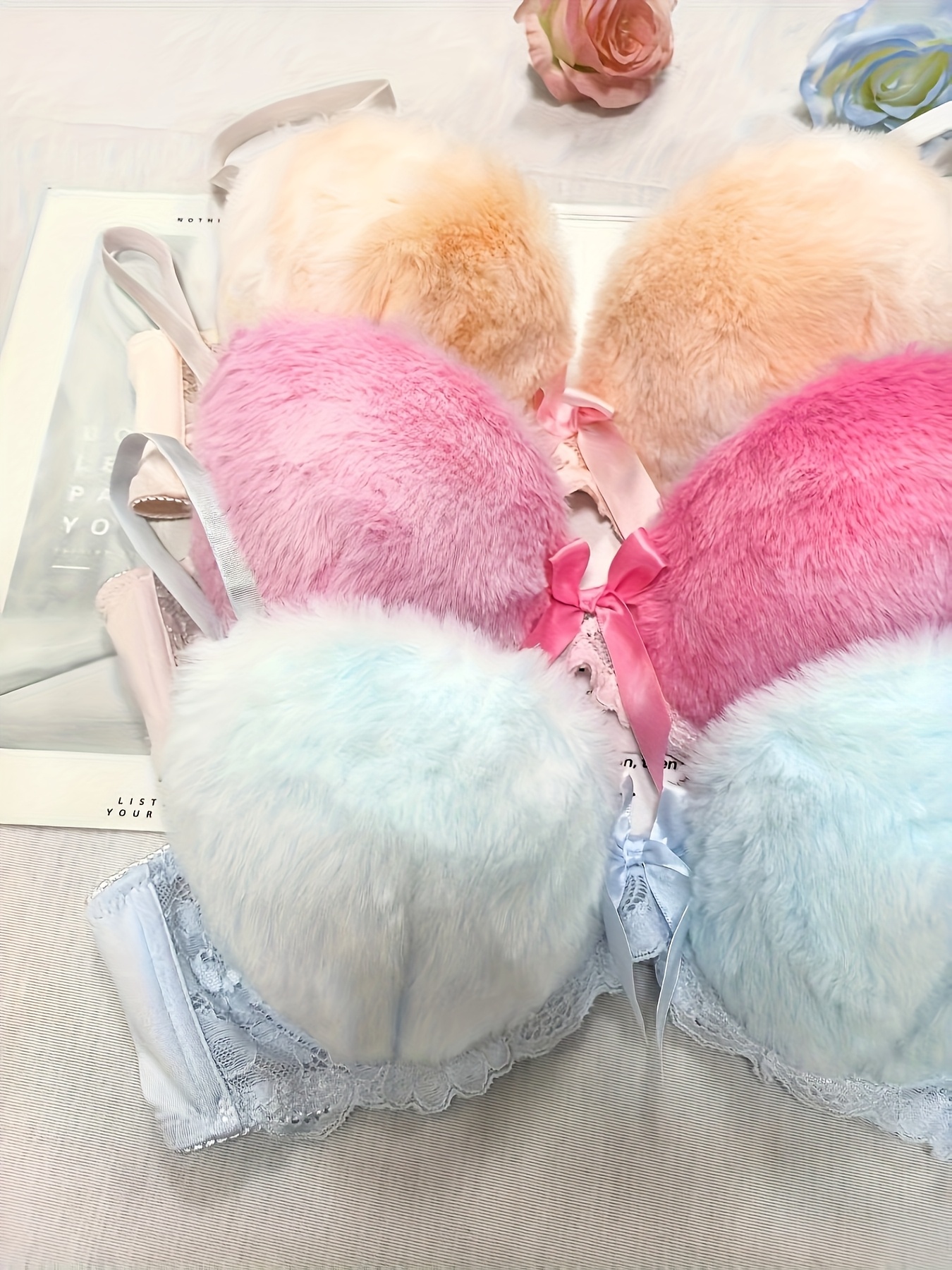 3 Paires De Coussins Soutien-gorge Amovible En Mousse Insert Poitrine