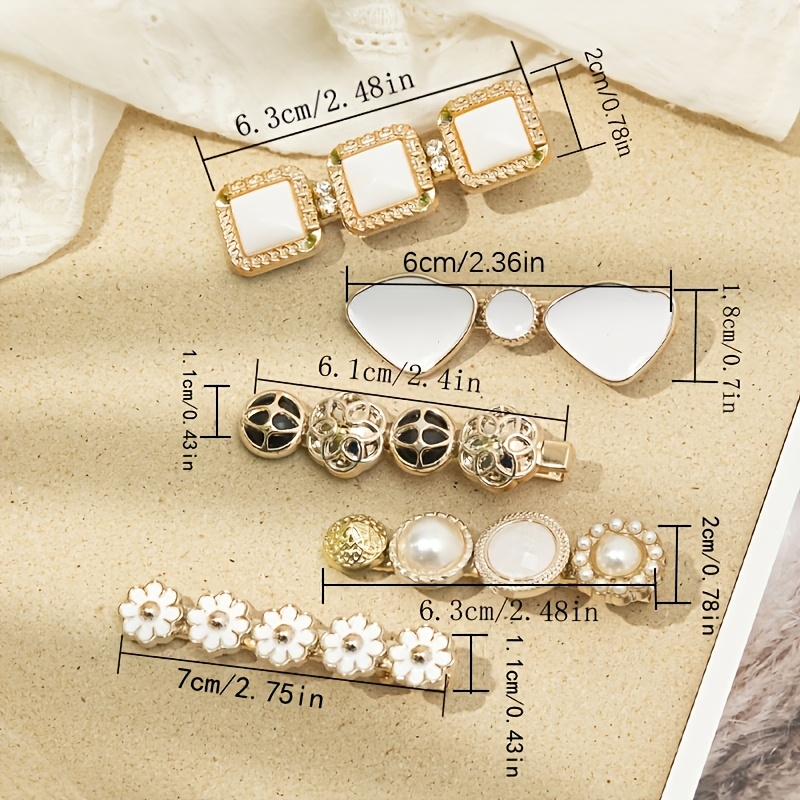 5pcs womens multi color small fragrant wind imitation pearl  display picture 2