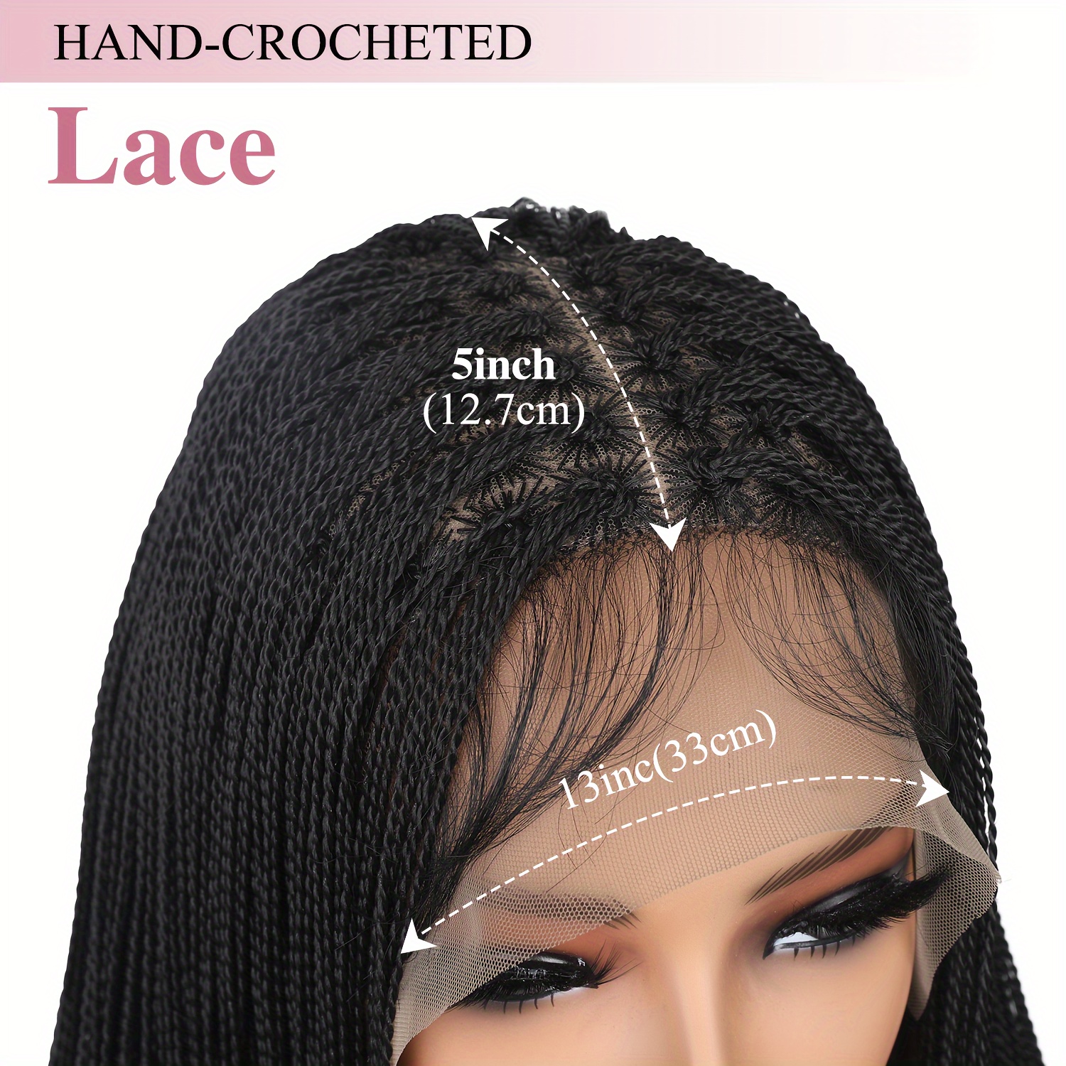 Lace Front Box Braiding Wig Synthetic Passion Twist Wig Temu