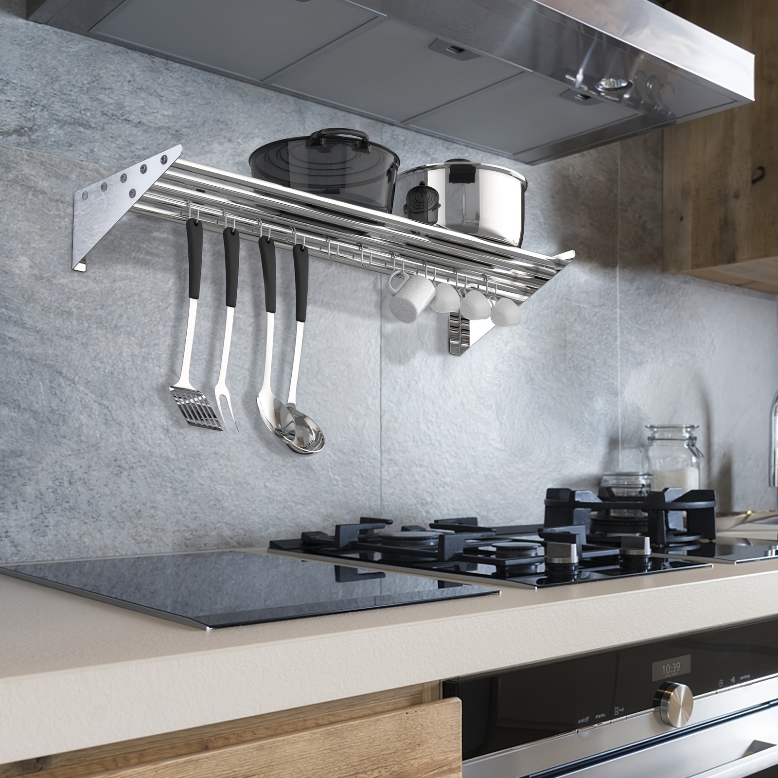 Kitchen Stainless Steel Pot Holder Kitchen Stainless Steel Pipe