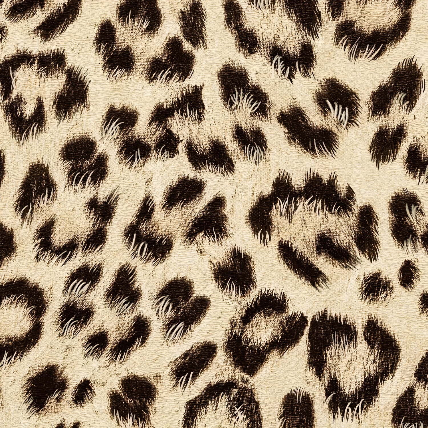 Leopard Print Wallpaper - Waterproof, Oil-proof, Thick Vinyl For Kitchen, Living Room, Bedroom Decor | &