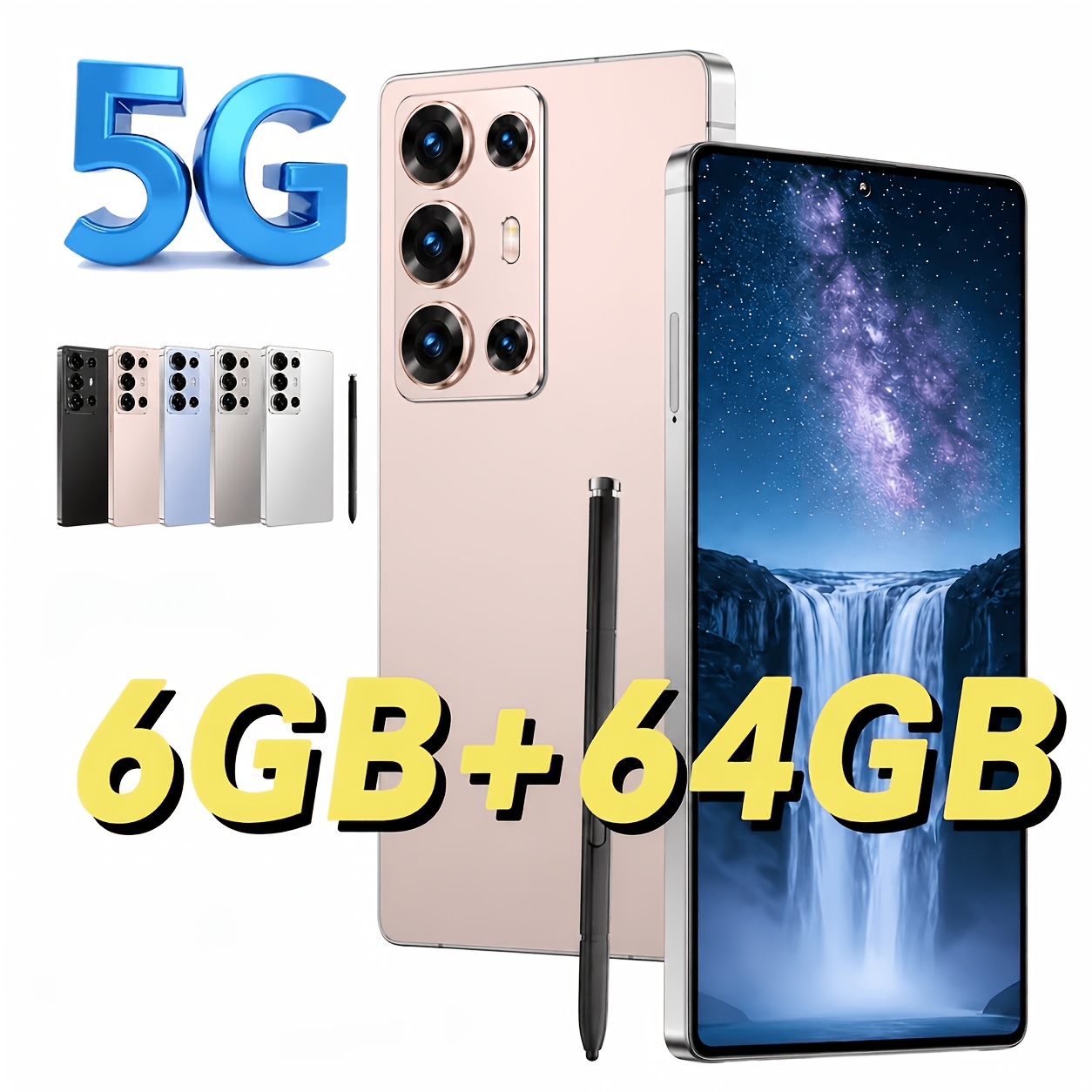 2026 Global Unlock 6.8-Inch HD Large Screen 5G Smartphone