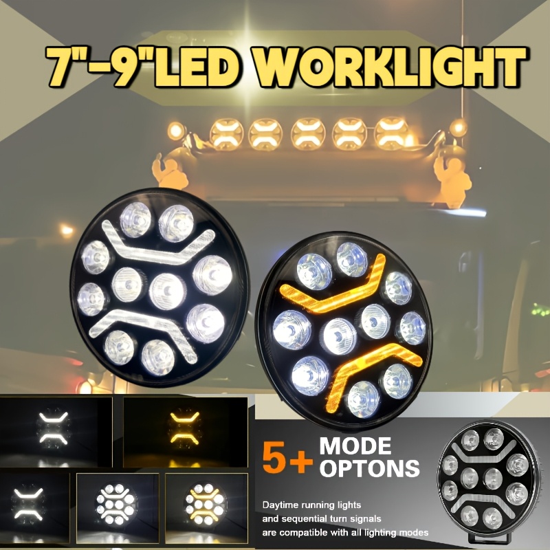 LED arbetslampor 90W