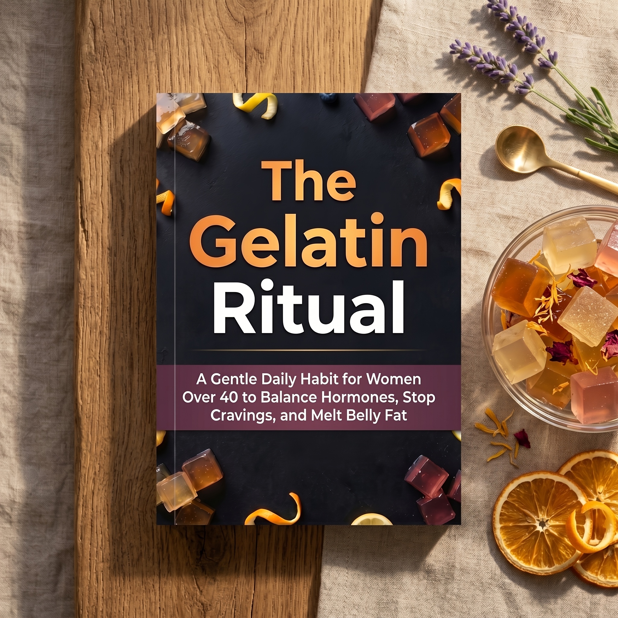 The Gelatin Ritual: A Gentle Daily Habit for Women Over 40 to Balance Hormones, Stop Cravings, and Melt Belly Fat