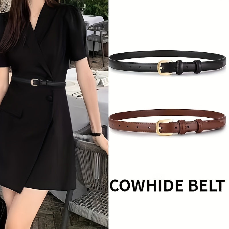 3pcs Korean Style * Waist Belt for Women, PU Material - Minimalist |  Vintage | * Jeans and Dresses, Ideal for Casual * Weddings, Date Nights,  Office ...