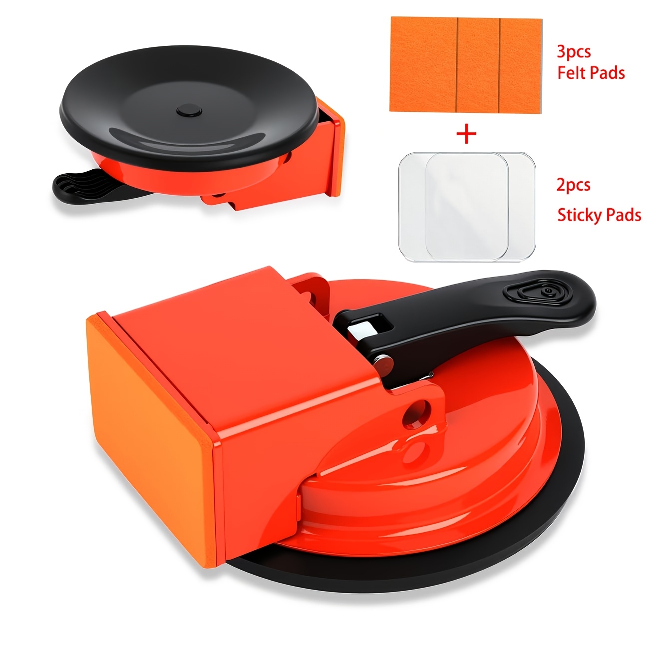 TEMU Wood Floor Repair Tool, Strong Suction Cup, Tightening Tool, Not Easy To Fall Off, Easy Operation, Easily Tap And Repair , Smooth Floor Surface