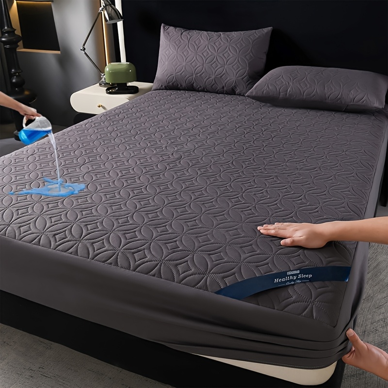E-shop Ein wasserdichter Matratzenschoner in einem einzigen Paket, weich und bequem, geräuscharm, geeignet für King, Queen, Full und Twin Size Betten,